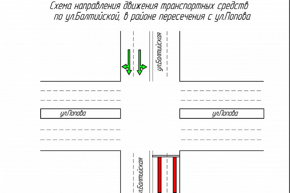 Новая схема движения