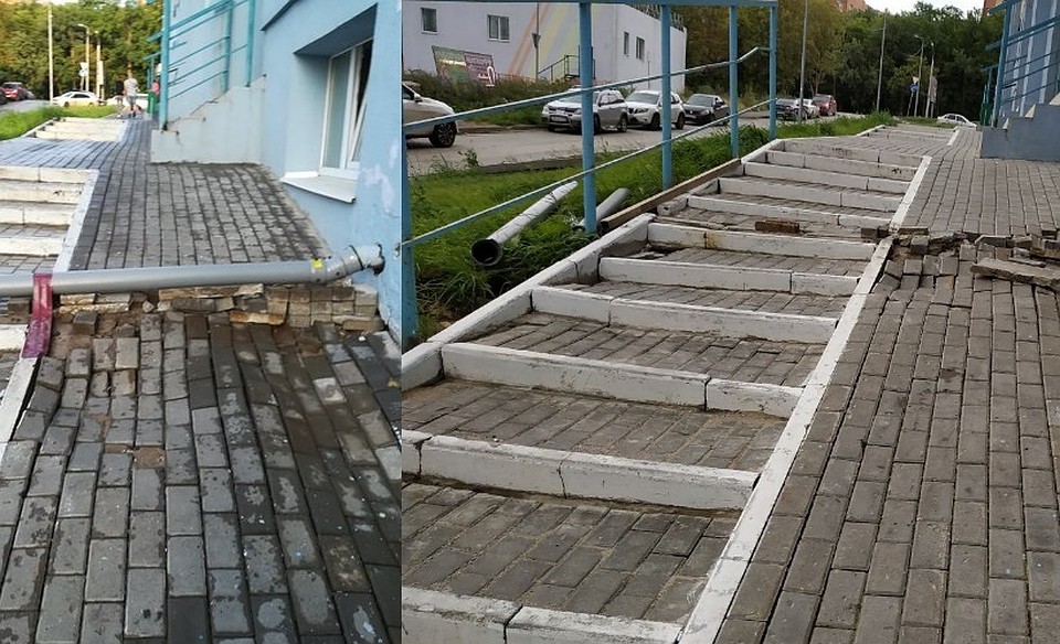 Вот так "убрались" коммунальщики