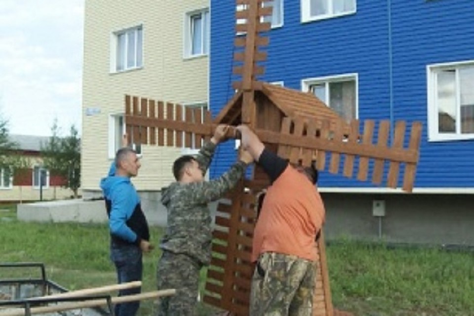 В Ханымее по инициативе жителей появилась мельница Фото: puradm.ru