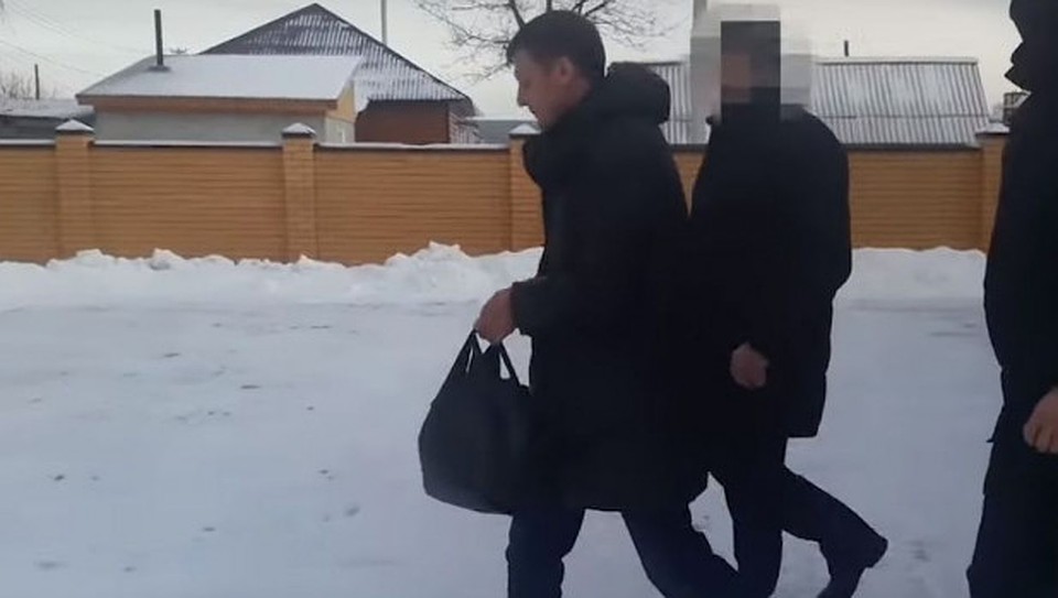 Арест Вадима Надвоцкого. Фото: скриншот видео СКР