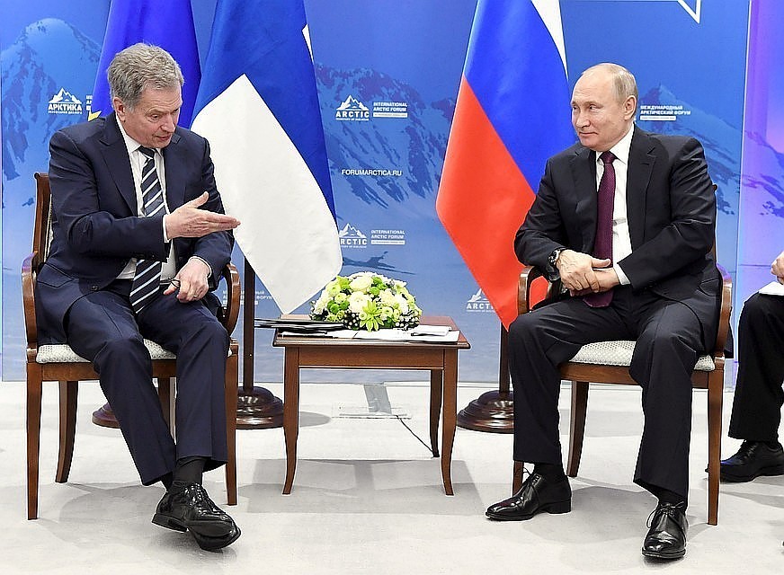 Стало известно, чем кормили Путина в Хельсинки