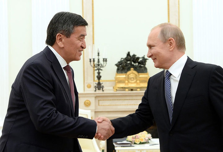 Владимир Путин направил поздравления Сооронбаю Жээнбекову и кыргызстанцам по случаю Дня независимости.