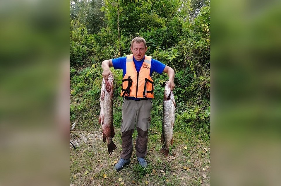 Сибиряк выловил Оби рыбу, общим весом в 14 килограмм. Фото: "Рыбалка в Новосибирске"