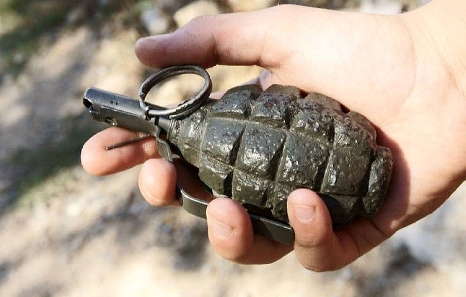 Боеприпасы хранились в огороде и саду.