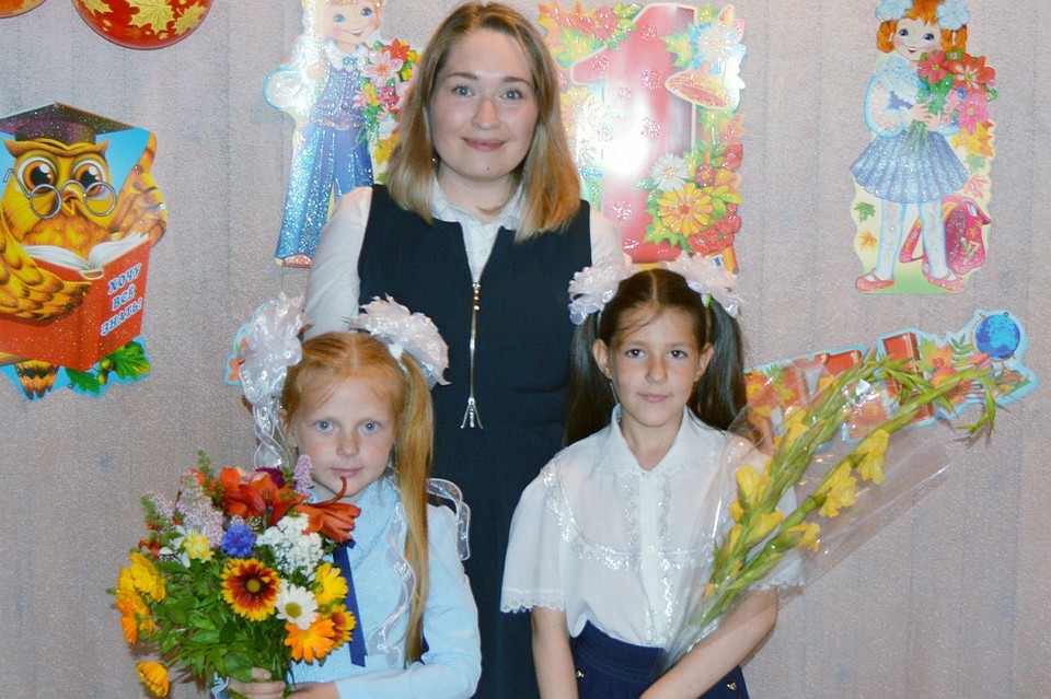 В этьом году у Екатерины Двининой всего две ученицы. Фото: Кузомень