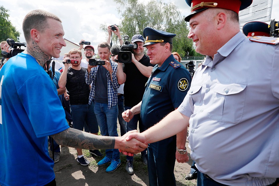 На свободу с чистой совестью! Фото: Сергей Фадеичев/ТАСС