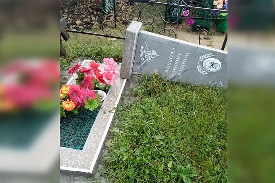 Погром на кладбище устроил подросток. Фото: "Инцидент.Новосибирск", видео: vk.com/ghest_nsk54.