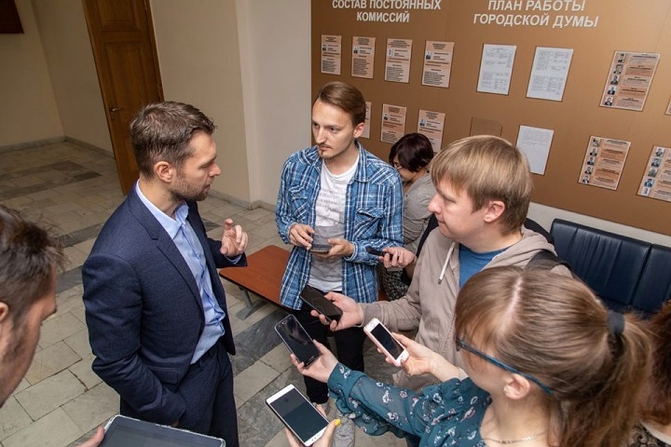 Новый формат опроса будет использоваться для решения наиболее важных вопросов в жизни города. Фото: личная страница Facebook Алексей Вихарева.