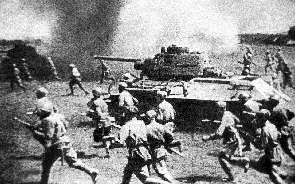 Наступление советских войск, 1943 год. Фотохроника ТАСС