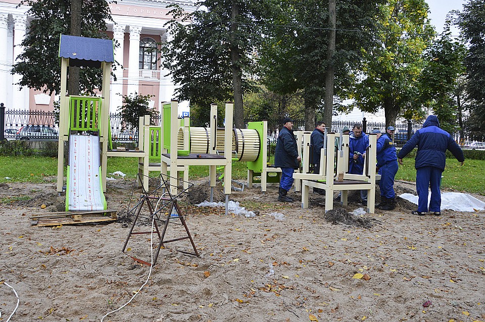 В парках Твери установят новые игровые комплексы Фото: пресс-служба администрация Твери