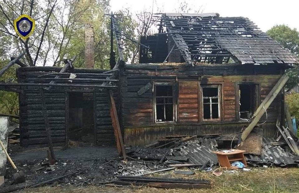 В Ветке парень погиб на пожаре, спасая из огня знакомых Фото: Telegram-канал Следственного комитета