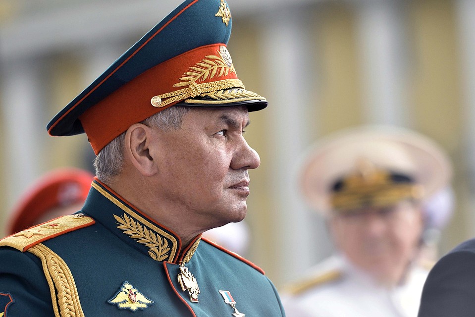 Глава Минобороны РФ Сергей Шойгу