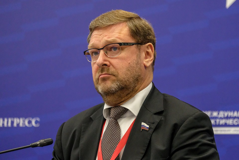 Председатель комитета Совета Федерации РФ по международным делам Константин Косачев
