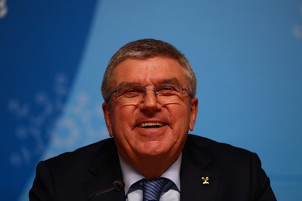 Президент МОК Томас Бах
