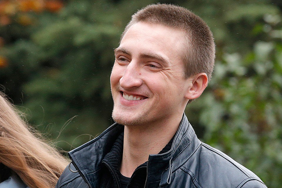 Актер Павел Устинов перед началом рассмотрения апелляции в Мосгорсуде, 30 сентября 2019 г. Фото Сергей Карпухин/ТАСС