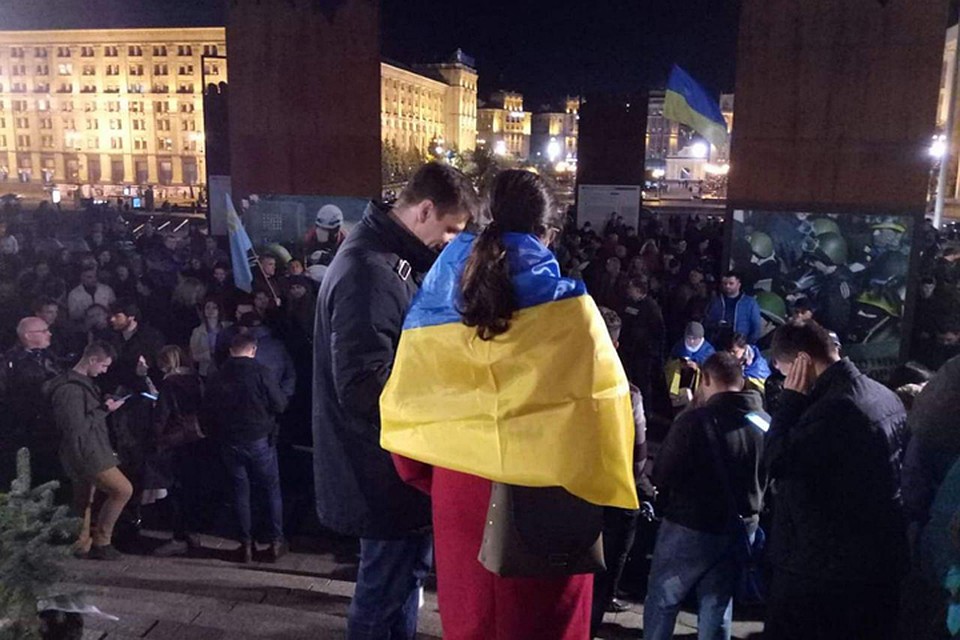 В Украине из-за подписания «формулы Штайнмайера» собирается новый Майдан?