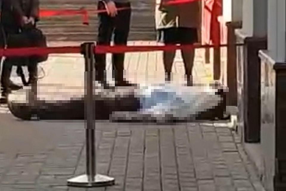 кадр видео очевидца