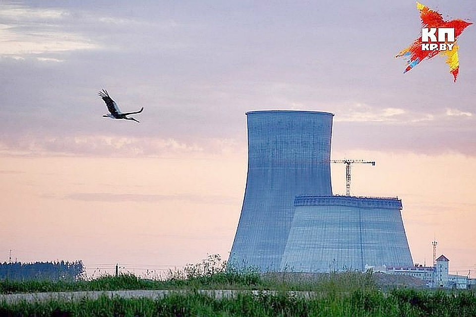 Недалеко от литовской границы строится Островецкая АЭС.