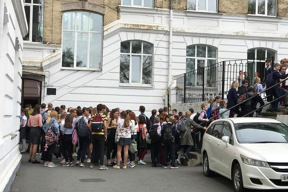 В учебном учреждении сработала пожарная тревога