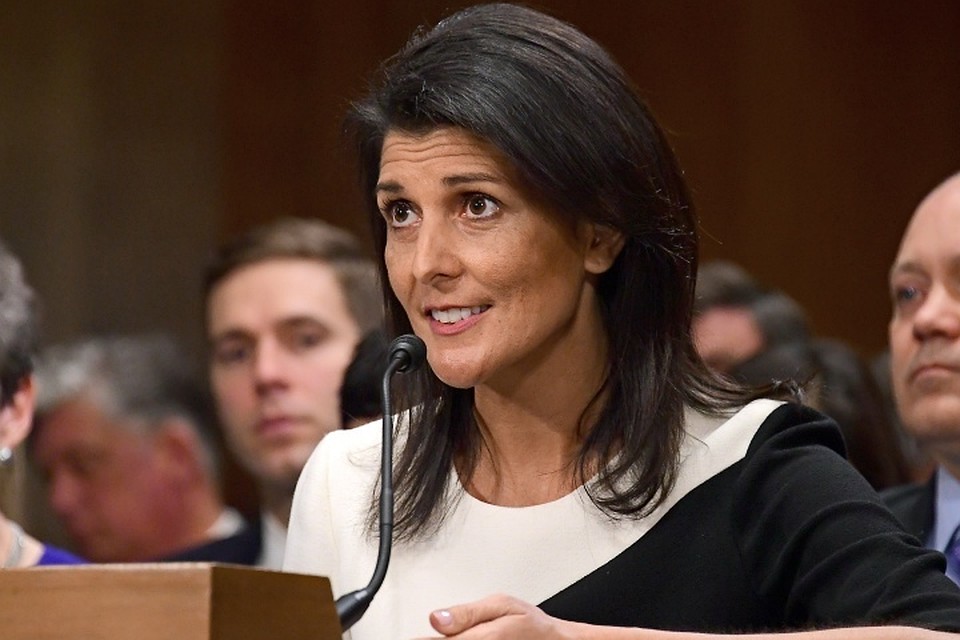 Бывший постпред США при ООН Никки Хейли