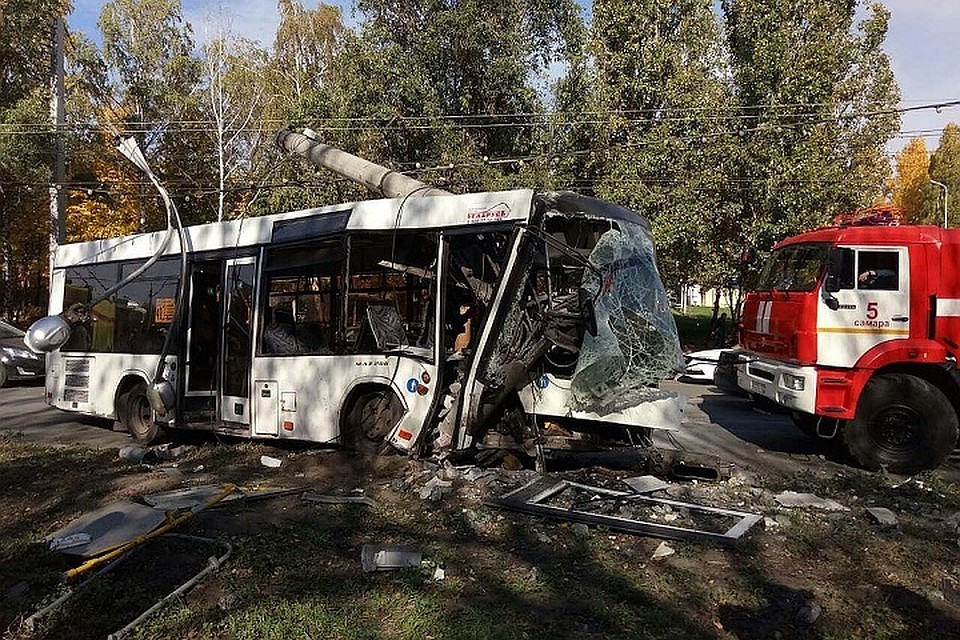 ДТП представляло собой жуткую картину