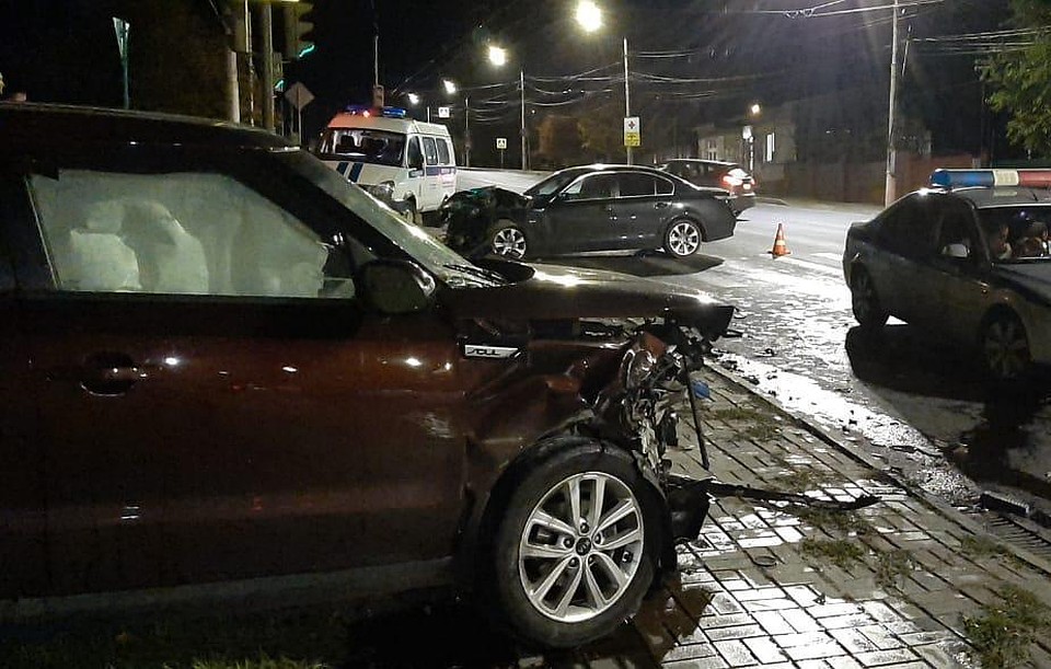 Автомобиль «Киа» двигался по Кавказской, со стороны улицы Нижней Казацкой в сторону Карла Маркса