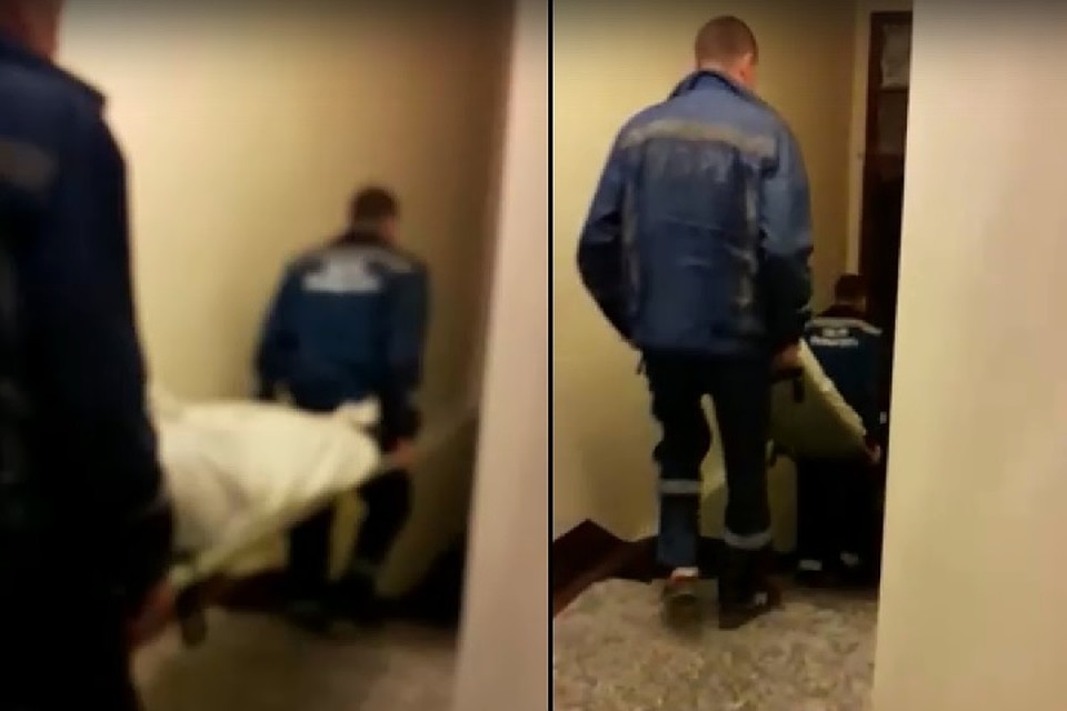 Подобную картину временами наблюдают и дети, живущие в подъезде. Фото: vk.com/vasilyevskiyostrov