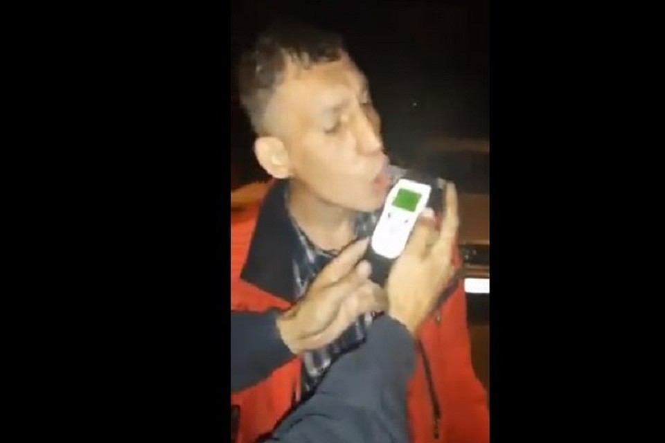 Пьяным в стельку решил проехаться по Кишиневу. Фото: скриншот из видео
