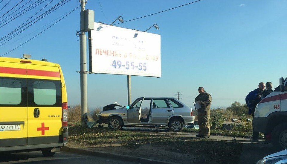ДТП на Усть-Курдюмской