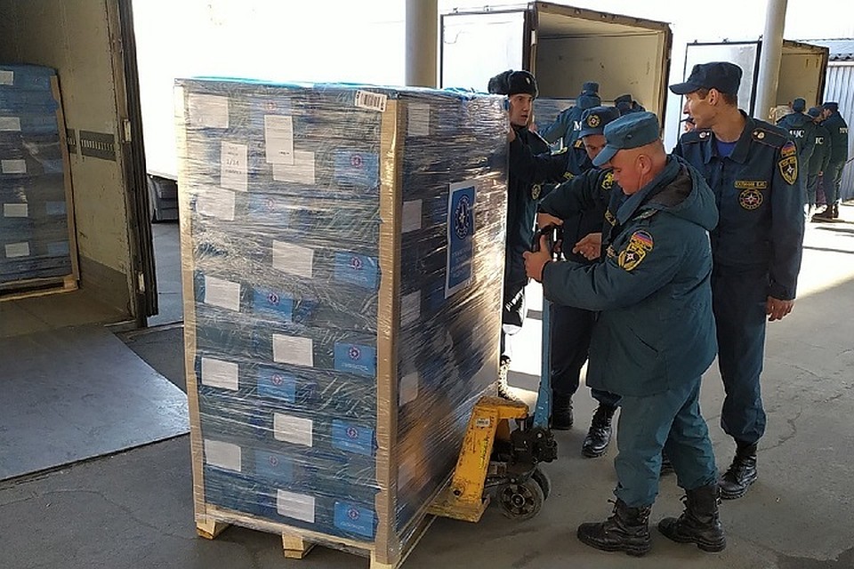 Распределение гуманитарной помощи будет проводиться на заседаниях Государственной комиссии