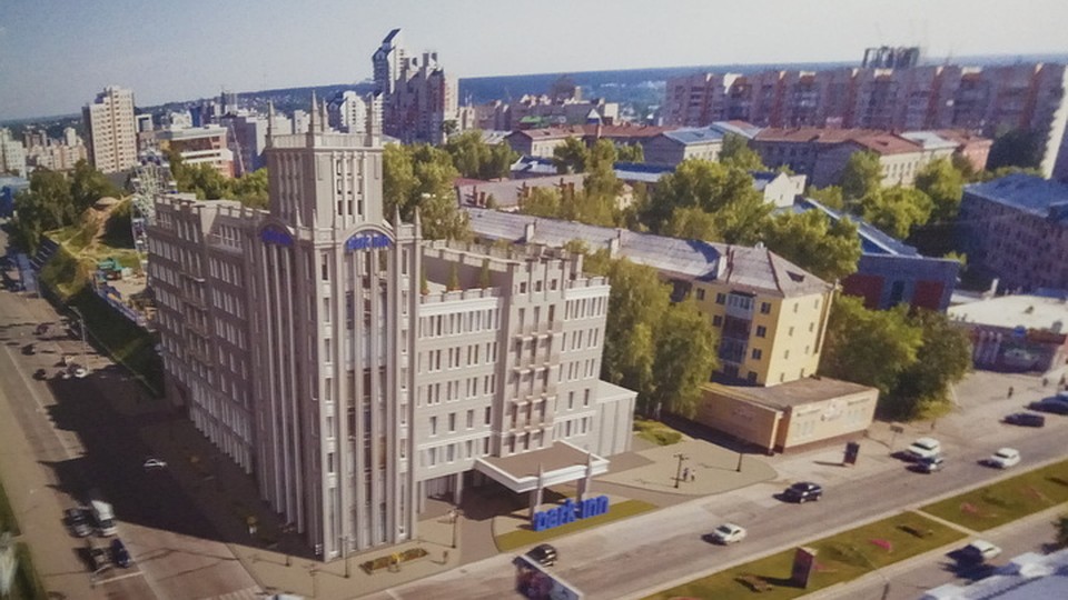 Макет отеля