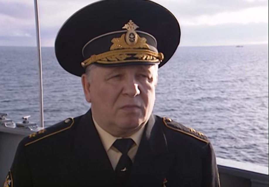 Вице-адмирал Михаил Моцак скончался в Петерурге. Фото: скриншот видео Youtube
