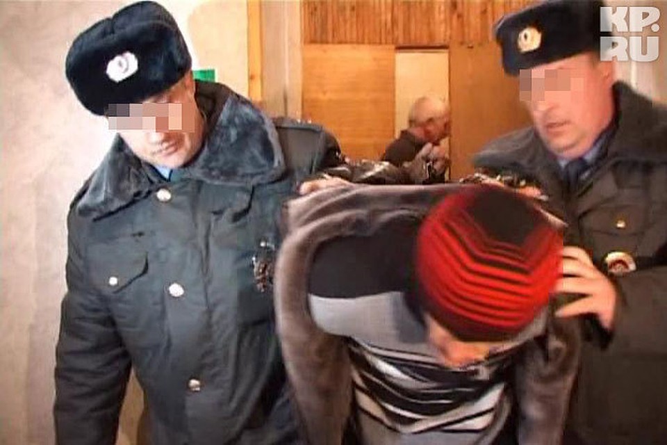 Задержание рецидивиста в 2013 году. Фото МВД.