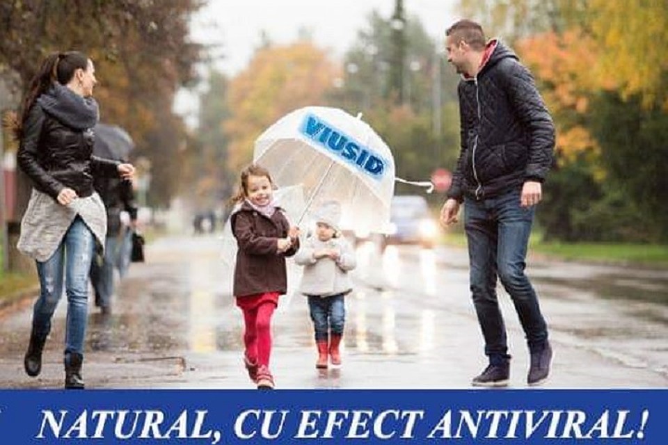 В сезон простуд всю семью защитит Viusid!