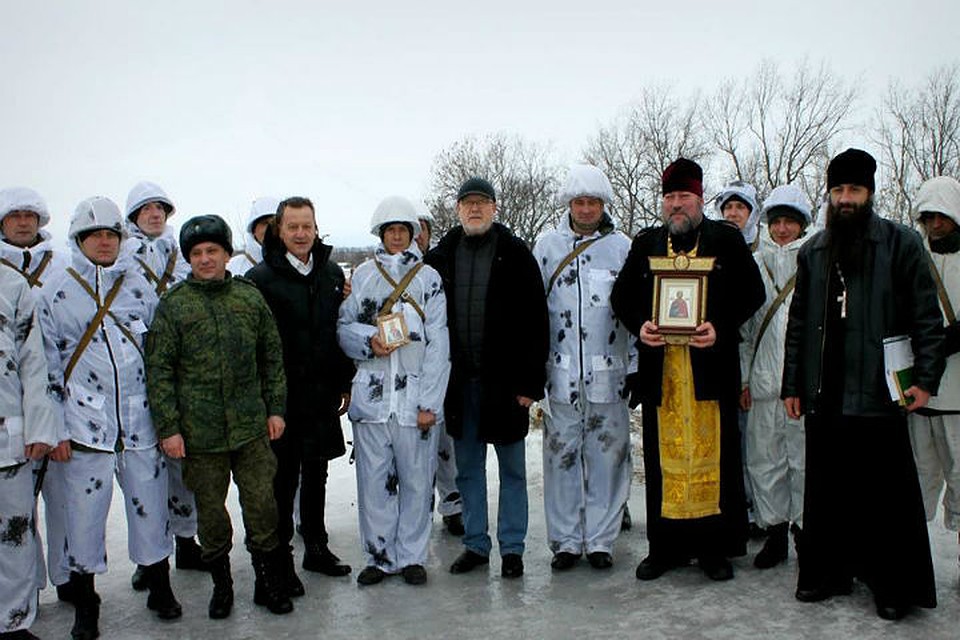 Владимир Скобцов часто выступает на передовой. ФОТО: архив героя публикации
