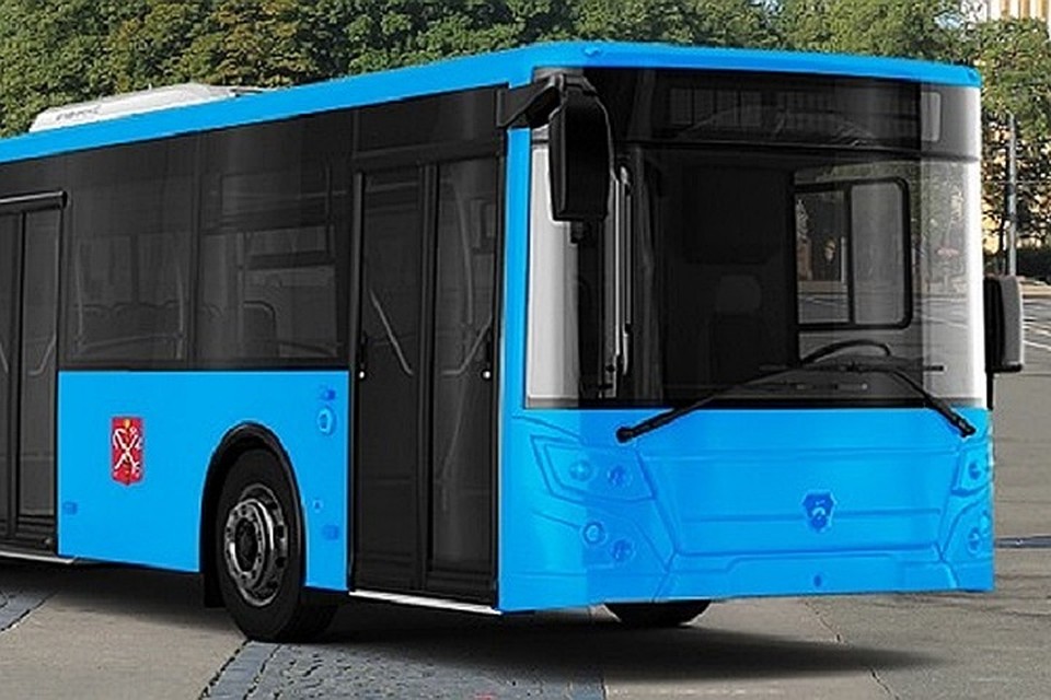 Первые автобусы в "зенитовском" цвете выйдут на улицы Петербурга. Фото: Организатор перевозок
