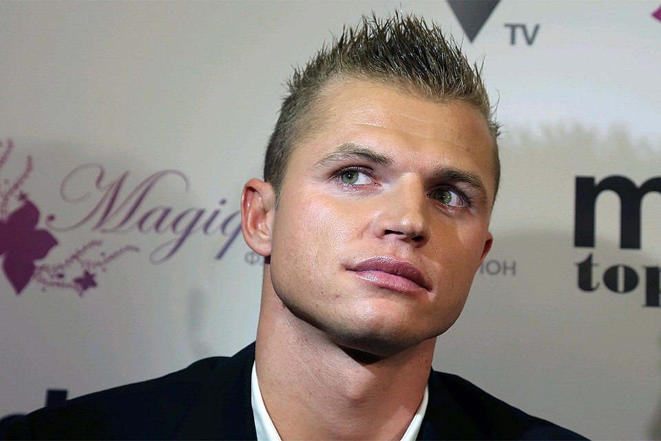 Футболист Дмитрий Тарасов.