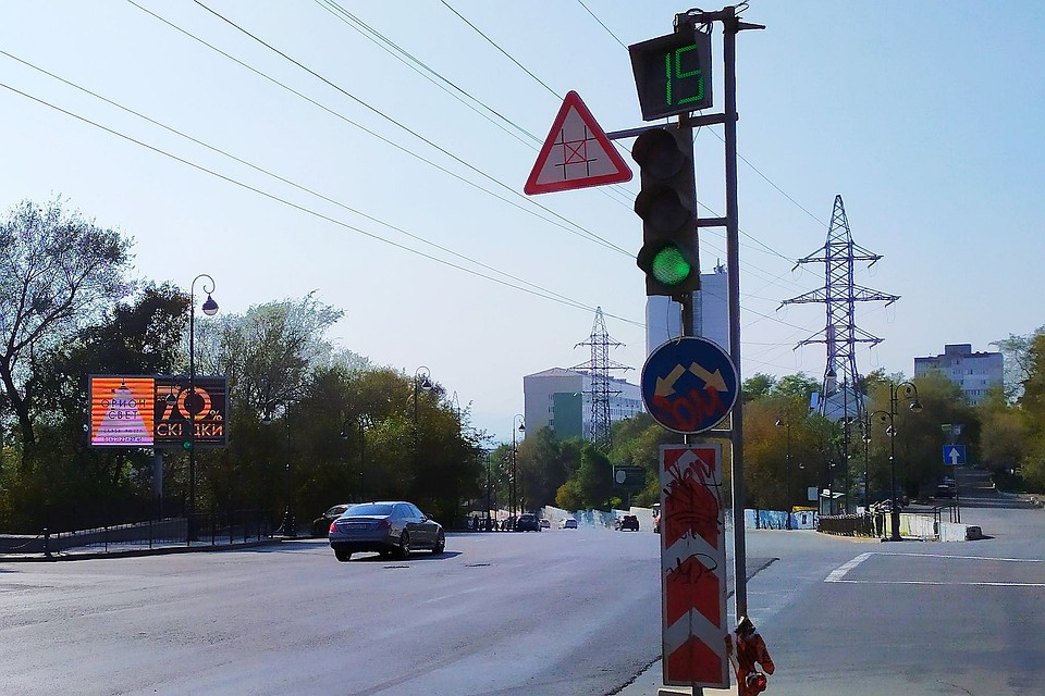 Во Владивостоке перенастроят светофоры