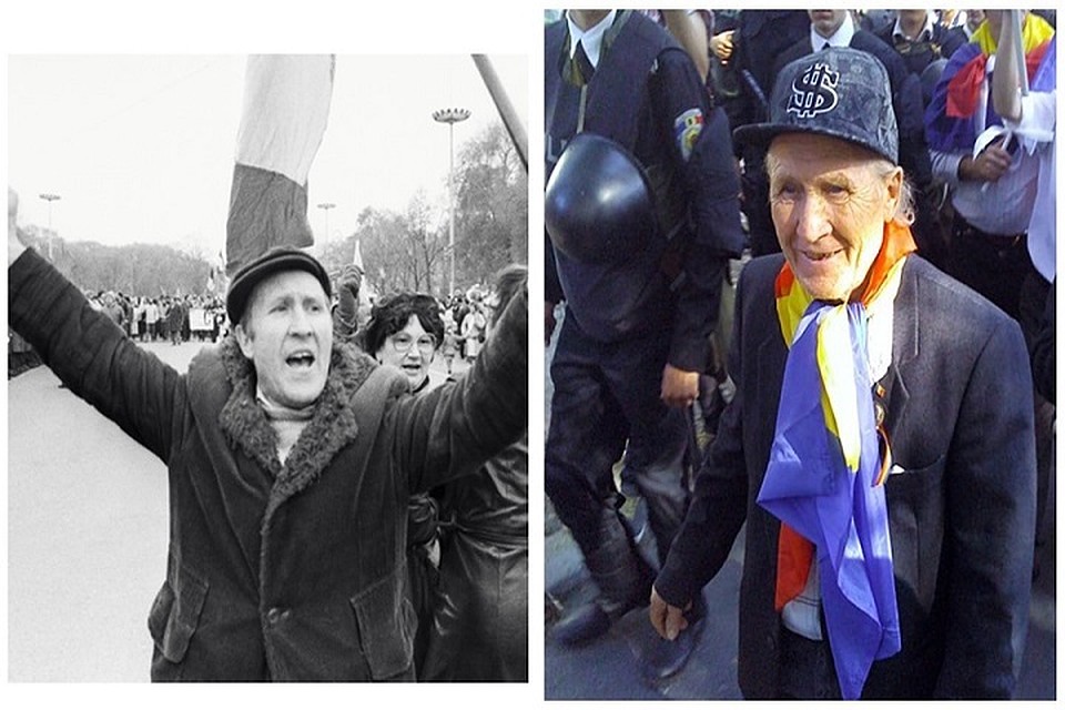 За 30 лет этот человек не пропустил ни одного митинга националистов! (Фото: Игорь Зенин/РИА Новости и из архива "КП").
