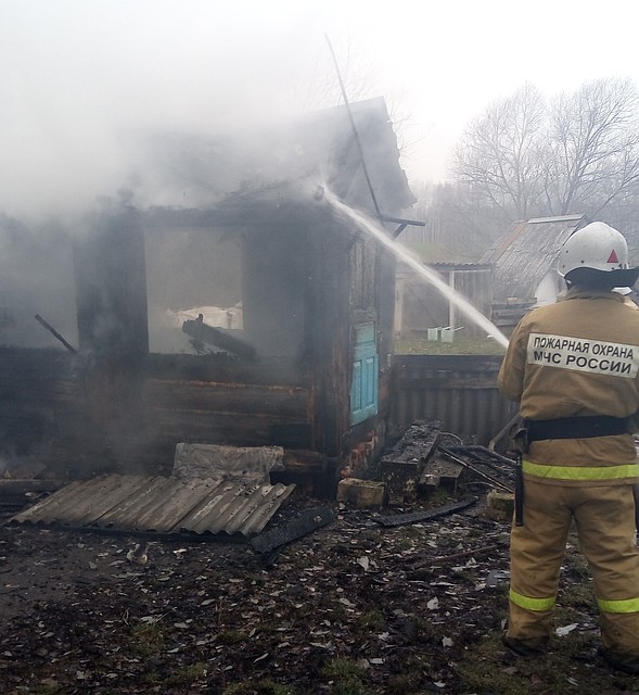 66-летний мужчина погиб в пожаре в Орловской области. Фото: региональное ГУ МЧС России