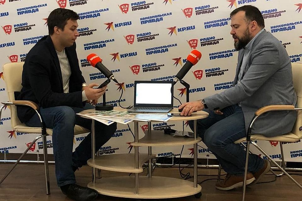 Слева Егор Казаков, справа Евгений Щедрин