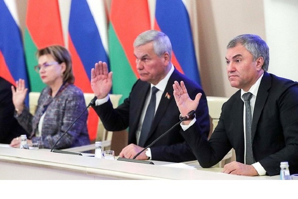 Бюджет Союзного государства запланировали с меньшим, чем в 2019 году, профицитом. Фото: пресс-служба Госдумы РФ.