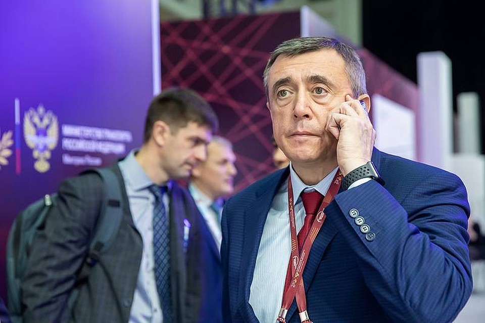 Губернатор Валерий Лимаренко принял участие в форуме «Транспортная неделя» в Москве. Фото предоставлено пресс-службой правительства Сахалинской области.