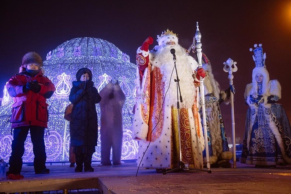 Зажжение новогодней елки пройдет 1 декабря.