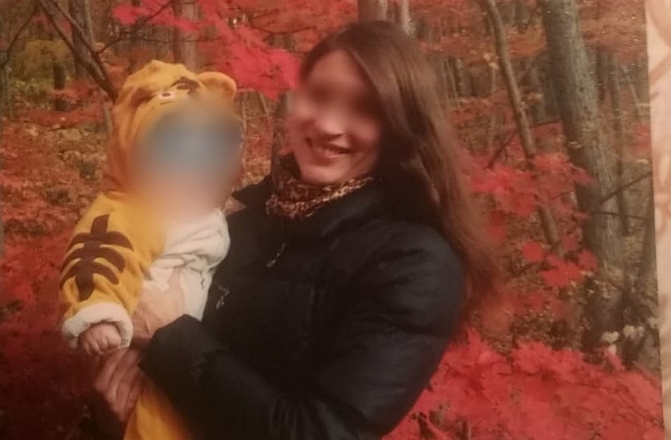 На фотографии сама Ирина, которая убила своего грудного ребенка.