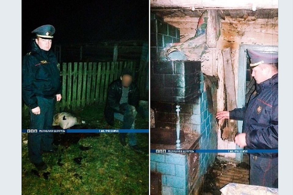 Сельчанин из-за сигареты едва не сгорел заживо в собственной кровати. Фото: МВД.