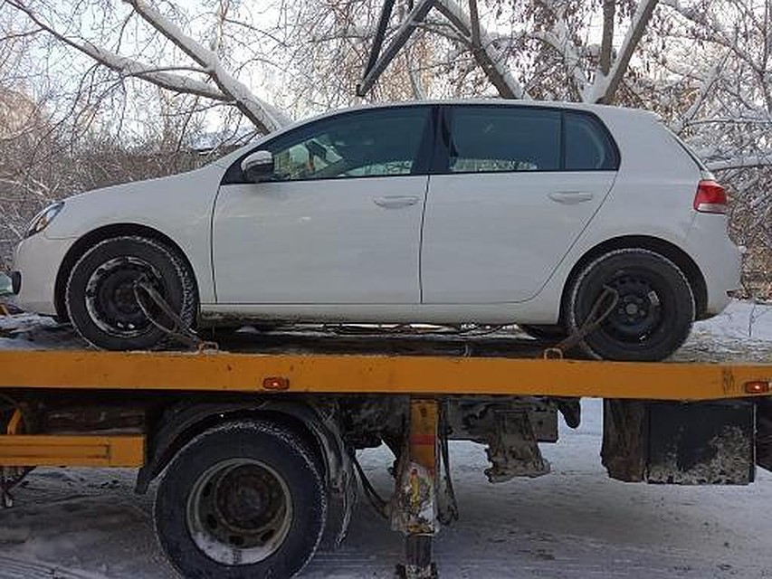 За отказ выполнять обязательства, томичу пришлось расстаться с машиной