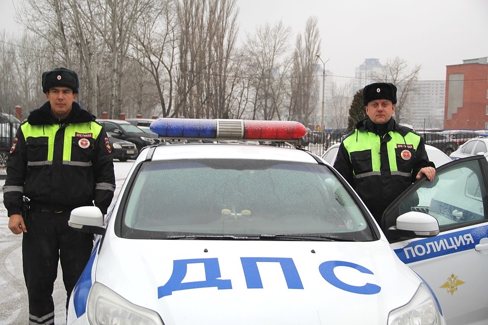 Инспекторы провели по пробкам машину с пострадавшим