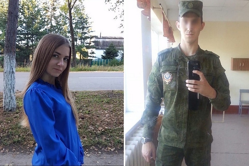 На снимке убитая Даша, а рядом человек, которого она называла братом. "Брат" и лишил ее жизни. Фото: личные станицы погибшей и главного подозреваемого.
