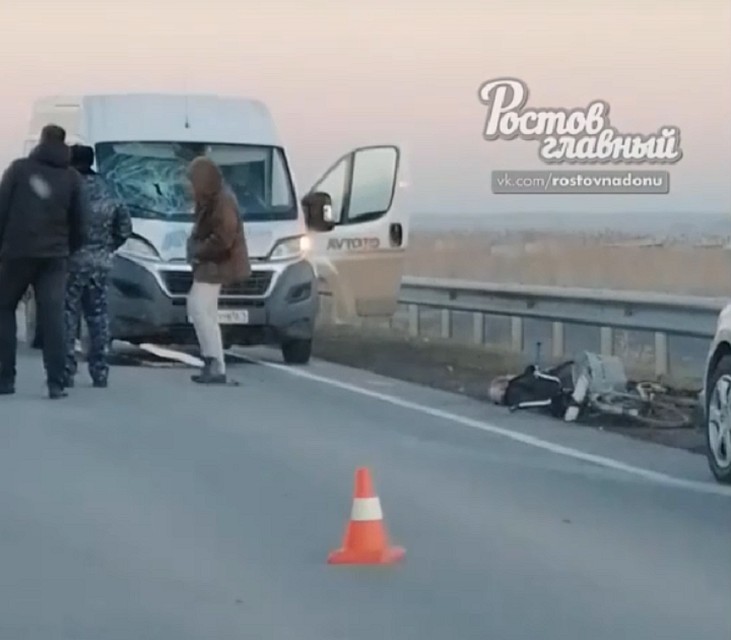Причиной ДТП, вероятнее всего, стал сильный туман. Фото: vk.com/rostovnadonu